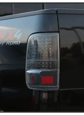 Xtune Akkon LED Tail Lights With Black Lens Ford F150 2004-2008                                     - ALT-JH-FF15004-LED-G2-BK - Image 10