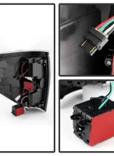 Xtune LED Tail Lights With Black Lens Ford F150 2009-2014                                     - ALT-JH-FF15009-LED-BK - Image 3