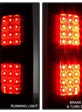Xtune LED Tail Lights With Black Lens Ford F150 2009-2014                                     - ALT-JH-FF15009-LED-BK - Image 4