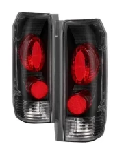 Xtune Euro Style Tail Lights With Black Lens Ford Bronco | F150 | F250 | F350 1987-1996                                     - ALT-JH-FF15089-BK - Image 5