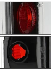 Xtune Euro Style Tail Lights With Black Lens Ford Bronco | F150 | F250 | F350 1987-1996                                     - ALT-JH-FF15089-BK - Image 3