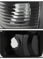 Xtune Euro Style Tail Lights With Black Lens Ford Bronco | F150 | F250 | F350 1987-1996                                     - ALT-JH-FF15089-BK - Image 4