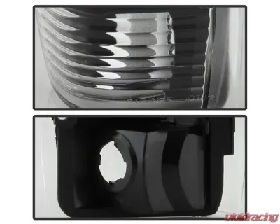 Xtune Euro Style Tail Lights With Black Lens Ford Bronco | F150 | F250 | F350 1987-1996 - ALT-JH-FF15089-BK