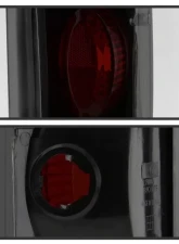 Xtune Euro Style Tail Lights With Black Smoked Lens Ford Bronco | F150 | F250 | F350 1987-1996                                     - ALT-JH-FF15089-BSM - Image 3