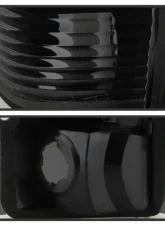 Xtune Euro Style Tail Lights With Black Smoked Lens Ford Bronco | F150 | F250 | F350 1987-1996                                     - ALT-JH-FF15089-BSM - Image 4