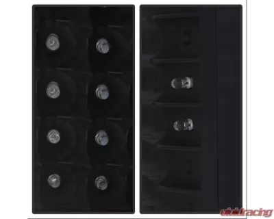 Xtune LED Tail Lights With Black Lens Ford F150 | F250 | F350 | F450 | F550 1997-2007 - ALT-JH-FF15097-LED-BK
