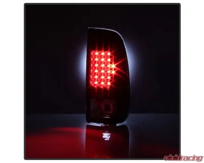 Xtune LED Tail Lights With Black Lens Ford F150 | F250 | F350 | F450 | F550 1997-2007 - ALT-JH-FF15097-LED-BK