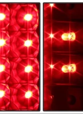 Xtune LED Tail Lights With Black Lens Ford F150 | F250 | F350 | F450 | F550 1997-2007                                     - ALT-JH-FF15097-LED-BK - Image 7