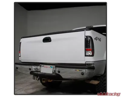 Xtune LED Tail Lights With Black Lens Ford F150 | F250 | F350 | F450 | F550 1997-2007 - ALT-JH-FF15097-LED-BK