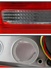Xtune OE Left Driver Side Tail Light With Red Clear Lens Ford Focus 2015-2018                                     - ALT-JH-FFOC15-4D-OE-L - Image 4