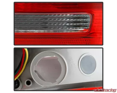 Xtune OE Right Passenger Side Tail Light With Red Clear Lens Ford Focus 2015-2018 - ALT-JH-FFOC15-4D-OE-R