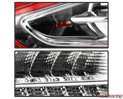 Xtune OE Outer Left Driver Side Tail Lights (Fit S SE only) Ford Fusion 2013-2016 - ALT-JH-FFU13S-OE-OL