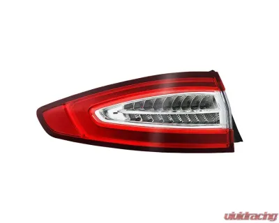 Xtune OE Outer Left Driver Side Tail Lights (Fit Titanium only) Ford Fusion 2013-2016 - ALT-JH-FFU14T-OE-OL