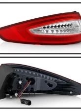 Xtune OE Outer Left Driver Side Tail Lights (Fit Titanium only) Ford Fusion 2013-2016                                     - ALT-JH-FFU14T-OE-OL - Image 2