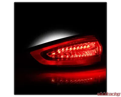 Xtune OE Outer Left Driver Side Tail Lights (Fit Titanium only) Ford Fusion 2013-2016 - ALT-JH-FFU14T-OE-OL