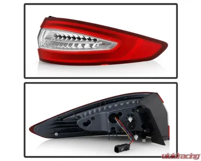 Xtune OE Outer Right Passenger Side Tail Lights (Fit Titanium only) Ford Fusion 2013-2016 - ALT-JH-FFU14T-OE-OR