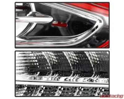 Xtune OE Outer Right Passenger Side Tail Lights (Fit Titanium only) Ford Fusion 2013-2016 - ALT-JH-FFU14T-OE-OR