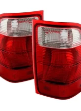Xtune OEM Style Tail Lights With Red Clear Lens Ford Ranger 2001-2005                                     - ALT-JH-FR01-OE-RC - Image 3