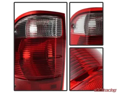 Xtune OEM Style Tail Lights With Red Clear Lens Ford Ranger 2001-2005 - ALT-JH-FR01-OE-RC