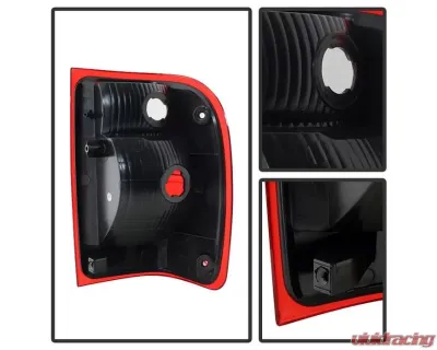 Xtune OEM Style Tail Lights With Red Clear Lens Ford Ranger 2001-2005 - ALT-JH-FR01-OE-RC