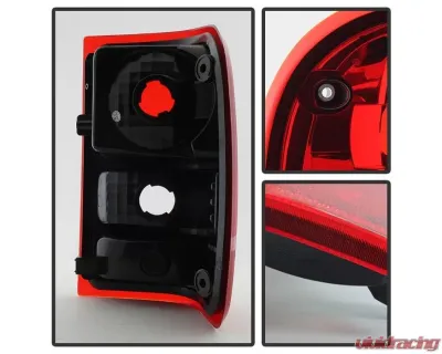 Xtune OEM Style Tail Lights With Red Clear Lens Ford Ranger 2006-2011 - ALT-JH-FR06-OE-RC