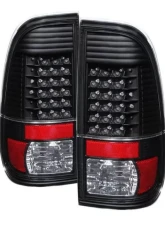 Xtune LED Tail Lights With Black Lens Ford F250 | F350 | F450 2008-2016                                     - ALT-JH-FS08-LED-BK - Image 5