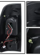 Xtune LED Tail Lights With Black Lens Ford F250 | F350 | F450 2008-2016                                     - ALT-JH-FS08-LED-BK - Image 3