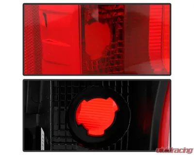 Xtune OE Left Driver Side Non-Blind Spot Tail Lights With Red Clear Lens Ford F250 | F350 2017-2019 - ALT-JH-FS17NBS-OE-L