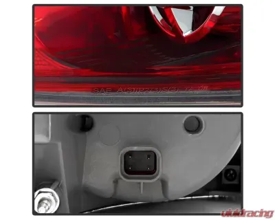 Xtune OEM Left Driver Side Outer Tail Lights GMC Acadia 2007-2012 - ALT-JH-GAC07-OE-L