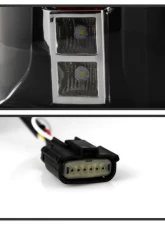 Xtune Escalade Style LED Tail Lights With Black Lens GMC Yukon 2015-2019                                     - ALT-JH-GY15-2IN1LED-BK - Image 5