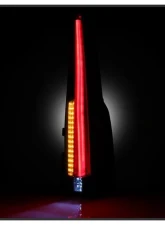 Xtune Escalade Style LED Tail Lights With Black Lens GMC Yukon 2015-2019                                     - ALT-JH-GY15-2IN1LED-BK - Image 7