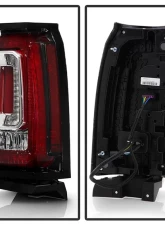 Xtune POE OE Left LED Tail Light w/Bottom Bracket GM2800268 GMC Yukon 2015-2020                                     - ALT-JH-GY15-LED-OE-L - Image 2