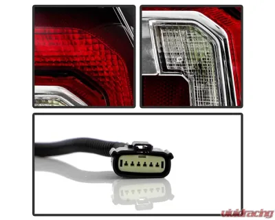 Xtune POE OE Left LED Tail Light w/Bottom Bracket GM2800268 GMC Yukon 2015-2020 - ALT-JH-GY15-LED-OE-L