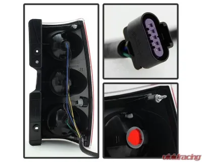 Xtune OEM Style Tail Lights GMC Yukon XL Denali | Yukon Denali 2007-2014 - ALT-JH-GYD-OE-RBK