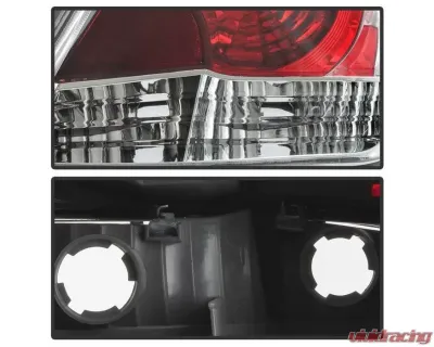 Xtune OE Left Driver Side Tail Lights Honda Accord 2008-2012 - ALT-JH-HA084D-OE-OL