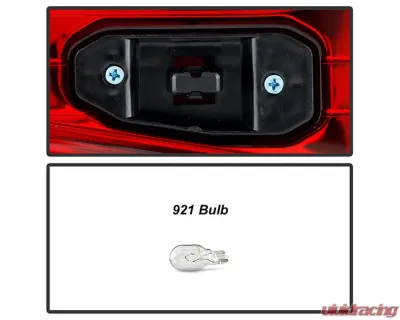 Xtune OE Inner Right Halogen Tail Light Honda Accord Sedan 2018-2022 - ALT-JH-HA18-OE-IR
