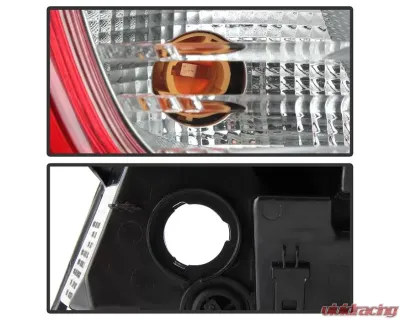 Xtune OE Outer Left Driver Side Tail Lights With Red Clear Lens Honda Accord 2018-2020 - ALT-JH-HA18-OE-OL