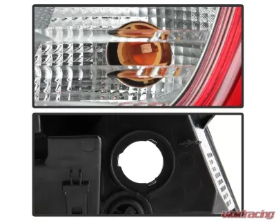 Xtune OE Outer Right Passenger Side Tail Lights With Red Clear Lens Honda Accord 2018-2020 - ALT-JH-HA18-OE-OR
