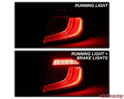 Xtune OE Outer Right Passenger Side Tail Lights With Red Clear Lens Honda Accord 2018-2020 - ALT-JH-HA18-OE-OR
