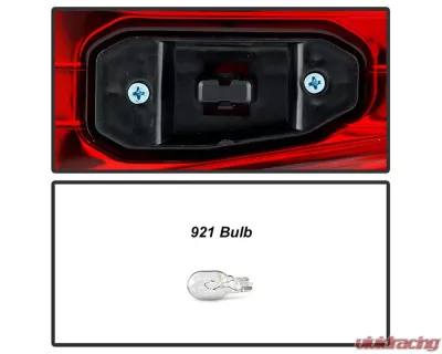 Xtune OE Inner Left Halogen/LED Tail Light Honda Accord Sedan 2018-2022 - ALT-JH-HA18TOUR-OE-IL