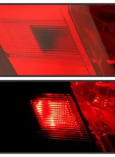 Xtune OE Left Driver Side Tail Lights With Red Clear Lens Honda Civic 2016                                     - ALT-JH-HC164D-OE-L - Image 5