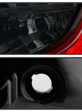 Xtune OE Tail Lights With Red Smoked Lens Honda Civic 2016                                     - ALT-JH-HC164D-OE-RS - Image 3