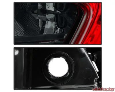 Xtune OE Tail Lights With Red Smoked Lens Honda Civic 2016 - ALT-JH-HC164D-OE-RS