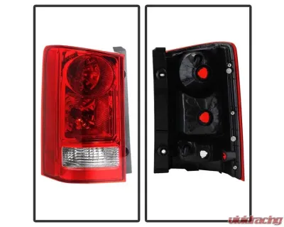 Xtune OEM Left Driver Side OE Style Tail Lights Honda Pilot 2009-2013 - ALT-JH-HPIL09-OE-L