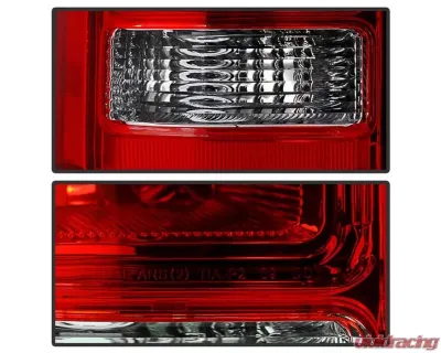 Xtune OEM Left Driver Side OE Style Tail Lights Honda Pilot 2009-2013 - ALT-JH-HPIL09-OE-L