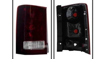 Xtune OE Style Tail Lights With Red Smoked Lens Honda Pilot 2009-2013                                     - ALT-JH-HPIL09-OE-RSM - Image 2