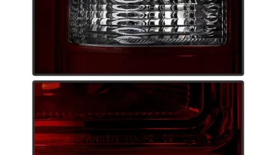 Xtune OE Style Tail Lights With Red Smoked Lens Honda Pilot 2009-2013                                     - ALT-JH-HPIL09-OE-RSM - Image 4