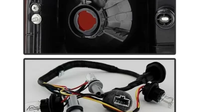 Xtune OE Style Tail Lights With Red Smoked Lens Honda Pilot 2009-2013                                     - ALT-JH-HPIL09-OE-RSM - Image 5