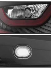 Xtune LED Light Tube Style Tail Lights With Black Lens Infiniti G35 Coupe 2006-2007                                     - ALT-JH-IG3506-LEDLB-BK - Image 3
