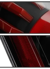 Xtune LED Light Tube Style Tail Lights With Black Lens Infiniti G37 | Q60 Coupe 2008-2015                                     - ALT-JH-IG37-2D-LBLED-BK - Image 5